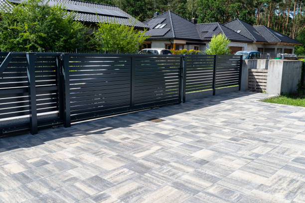 Permeable Paver Driveway in Franklin Center, NJ